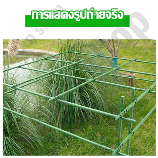 🌱พร้อมส่ง🌱ไม้ค้ำต้นไม้ DIY กระกางต้นไม้ ยาว180-240ซม.หนา16-20มม เหล็กเคลือบพลาส ค้างผักซุ้มไม้ เสาไม้เลื้อย โครงปลู