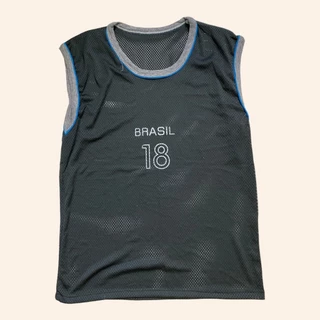 เสื้อกล้าม เสื้อบาส อก 44 เนื้อตาข่าย ผ้านิ่ม ใส่สบาย ระบายอากาศดี M37