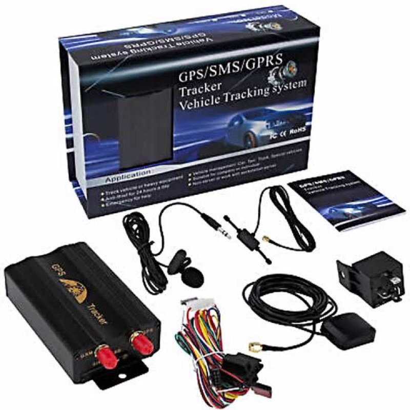 GPS tracker GPSติดตามรถ TK103 แบตสุดอึด รุ่นใหม่ล่าสุด ของแท้100% ราคาถูก(ใช้ซิมทู)