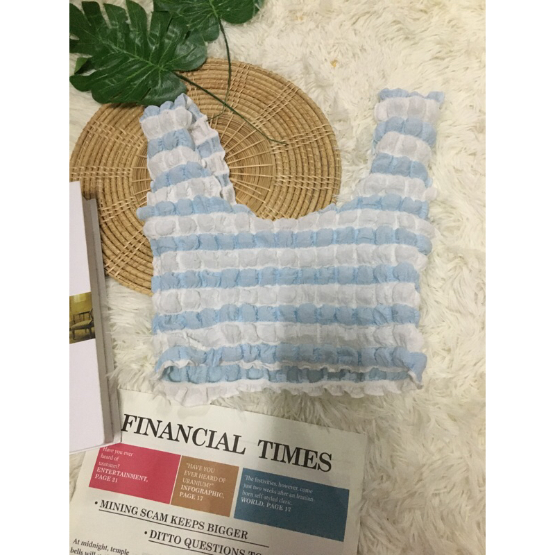 เสื้อสายเดี่ยว น่ารักมาก อก32" (ZB7145-11)