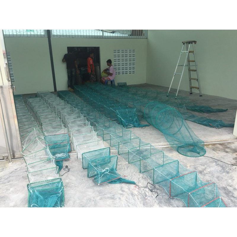 ลอบกุ้งจีน(ไซหนอน)35x50เซน  **2.5เซน) ยาว9เมตร - รูปที่ 2