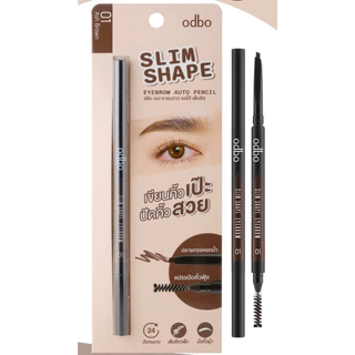 ODBO Slim Shape Eyebrow Auto Pencil 0.1g. โอดีบีโอ สลิม เชป อายบราว ออโต้ เพ็นซิล ดินสอเขียนคิ้ว แบบออโต้ OD703ถ