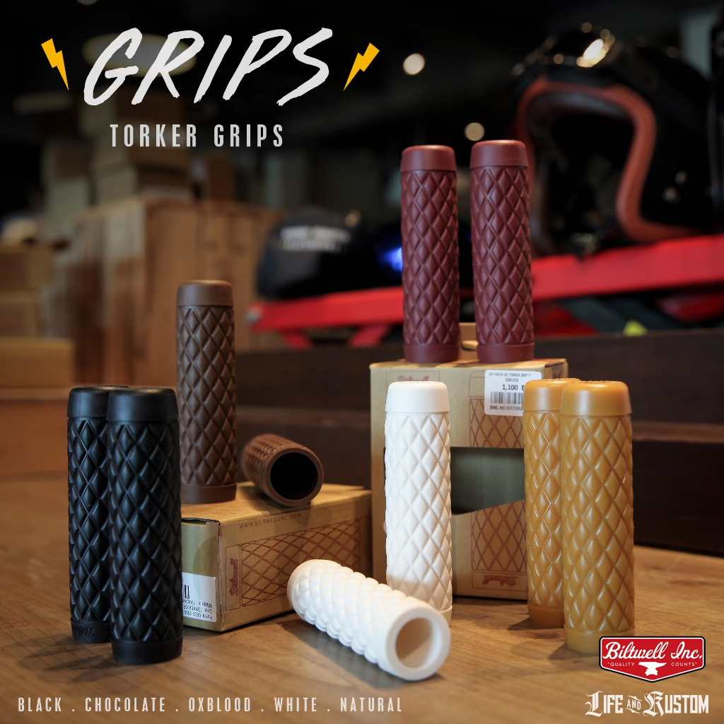 ปลอกแฮนด์ Biltwell Torker ของแท้ By Life and Kustom