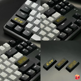 คีย์แคปเสริมมงคล ยันต์ห้าแถว ยันต์ฉัตรเพชร รวย keycap คีแคป ปุ่มshift ปุ่มenter