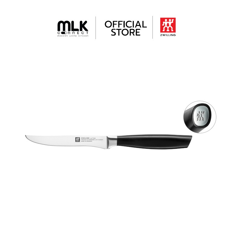 ZWILLING มีดสเต๊กสแตนเลส รุ่น ZWILLING ALL * STAR 120 มม สีเงิน N33789124