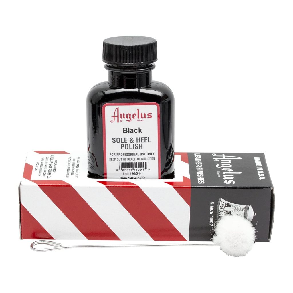 🥾Angelus Leather Sole & Heel Polish🥾น้ำยาขัดพื้นและส้นรองเท้า made in USA.