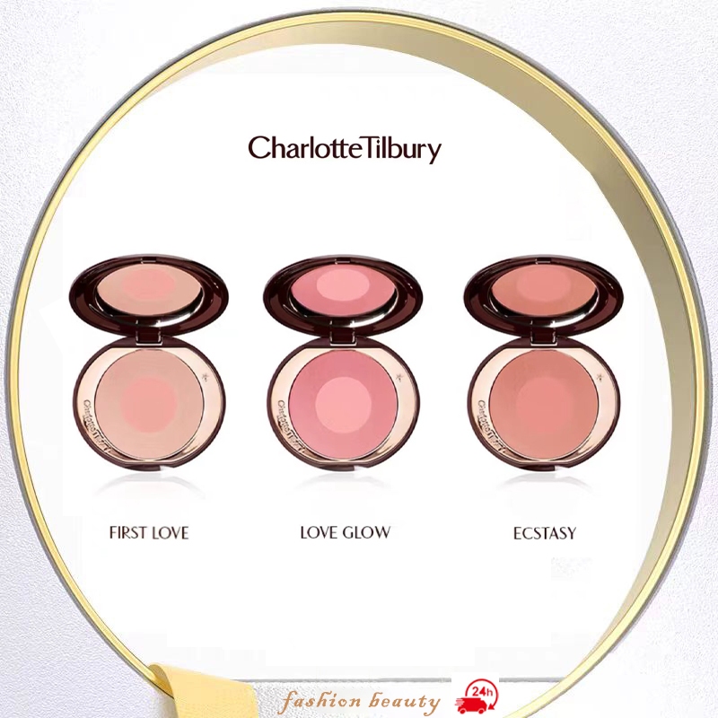 บลัชออนดั้งเดิม /Charlotte Tilbury Blush 8g /Charlotte Tilbury Cheek to Chic Blush