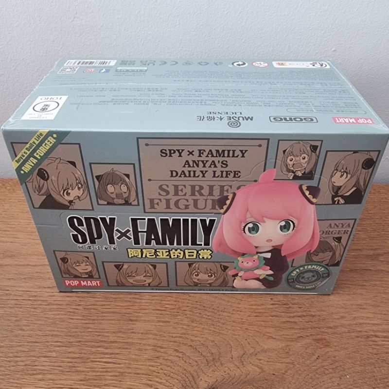 ‼️พร้อมส่งในไทย‼️ยกกล่อง 6 ตัว ลุ้นซีเครท [Popmart] Spy × Family Anya's Daily Life