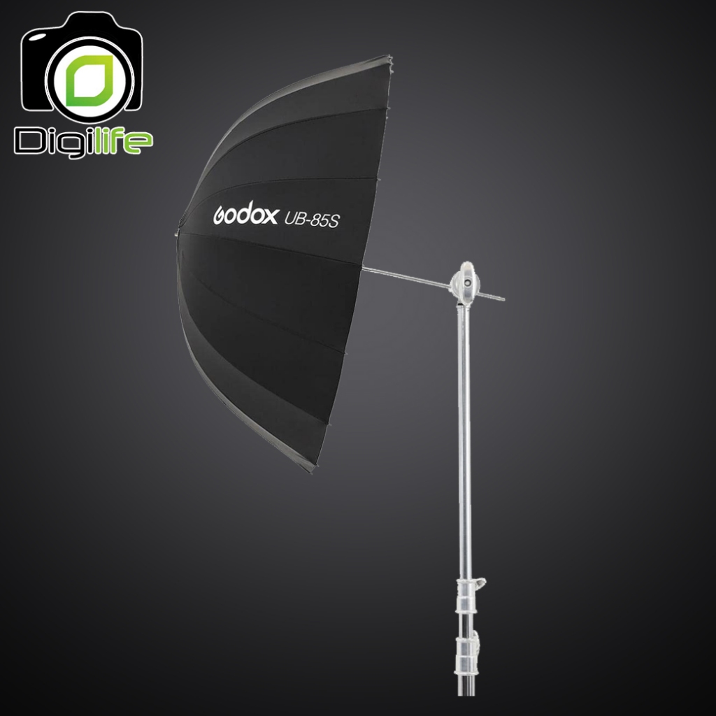 Godox Umbrella UB-85S Silver Parabolic Umbrella 85 cm. ร่มสะท้อนสีเงิน พาลาโบลิค 85 ซม. / Digilife