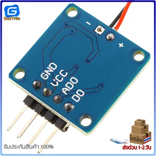 เซ็นเซอร์ตรวจจับความสั่น Vibration sensor piezoelectric piece knocking vibration switch module