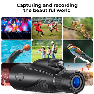กล้องส่องทางไกล K&F 32*50 Continuous High-Definition with mobile phone clip (KF33.083V1)