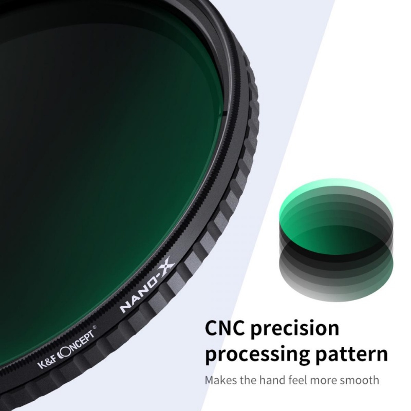 K&F Nano-X Filter ND32-ND512 Variable ND High-end รับประกันศูนย์ไทย 2 ปี