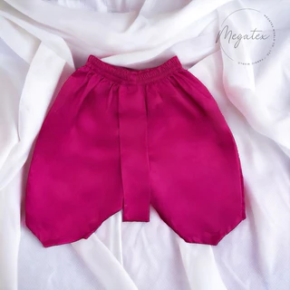 โจงกระเบนสีพื้น ผ้าโทเร ผ้าคอตตอน เด็ก T0020