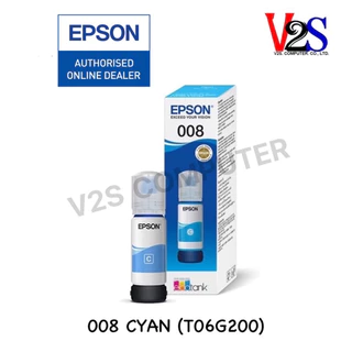 หมึกเติม Epson INK 008 Set 4 สี (BK,C,Y,M) (T06G100-400) หมึกแท้100%