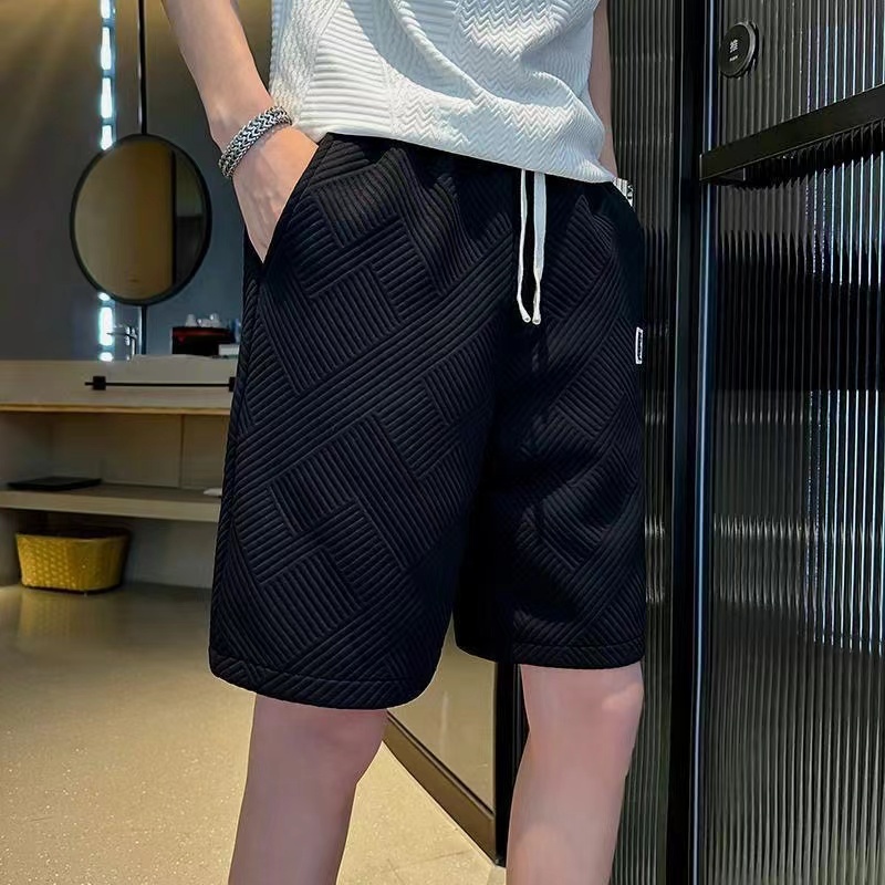 🔥SALE🔥วอร์มขาสั้นผ้านุ่ม เอวยืด ใส่ใส่สบาย สไตล์เกาหลีแบบใหม่กางเกงขาสั้นแฟชั่นอินเทรนด์M-5XL - รูปที่ 5