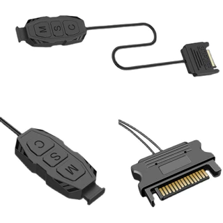 กล่องควบคุมไฟ ARGB Controller 3pin 5V RC-01 Manual control