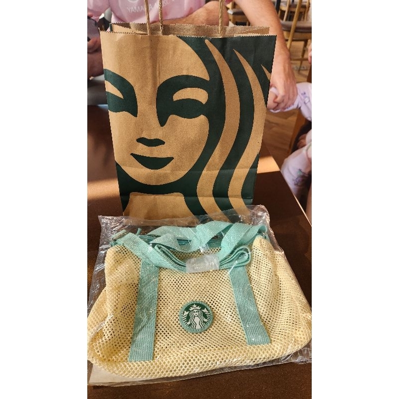 กระเป๋าสะพายข้าง Starbucks June 2024 Summer พร้อมส่ง แท้จาก Shop