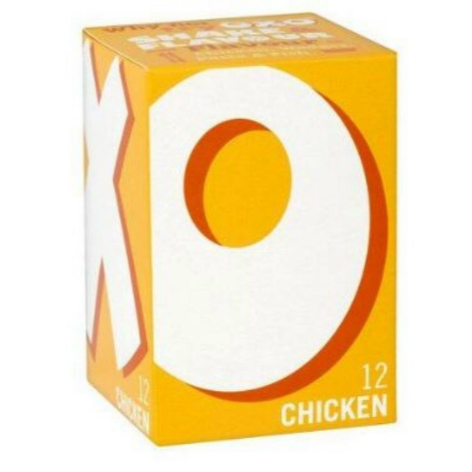 Oxo 12 Chicken Stock Cubes 71g อ็อกโซ่ ซุปก้อนรสไก่ 12 ก้อน