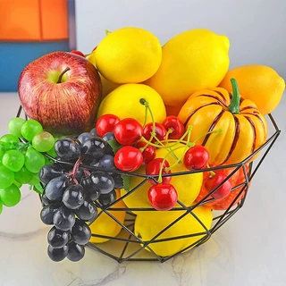 FR-32ส่งจากไทย ผลไม้ปลอม ส้มปลอม 2ไซส์ 7.5*6 cm./7.5*7.5cm.