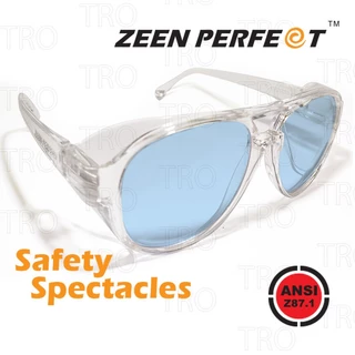 แว่น Safety Side Guard ZEEN PERFECT ทรง Aviator พร้อมกระบังข้าง
