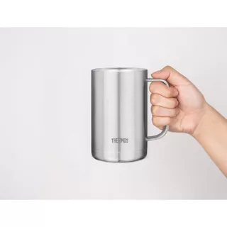 Thermos Vacuum Insulated Mug 0.6L -0.72L Stainless Steel เทอร์มอส แก้วเบียร์สแตนเลสสูญญากาศ 2แบบให้เลือก สีและขนาด