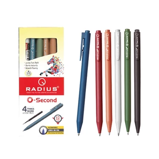 Radius ปากกาเจล 0.5 มม รุ่น O-Second (12 ด้าม)