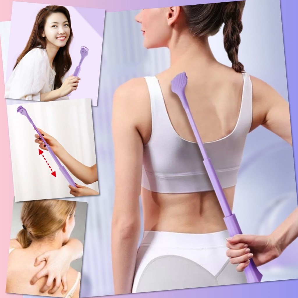 🌈 ไม้เกาหลัง มือแมว ปรับสั้น-ยาว ยืดหดได้ เกามันสะใจ แก้คัน เกาหัว ถนอมผิว ขนาดพกพา เกรดพรีเมี่ยม 🌈