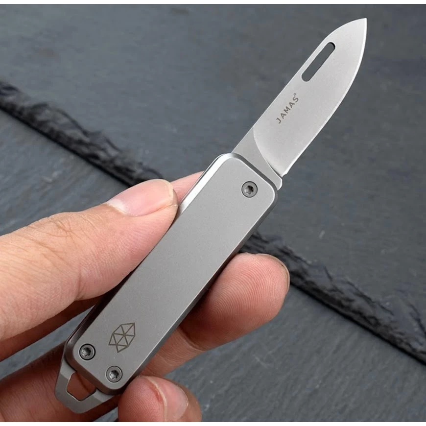 T3 MINI มีดพับกลางแจ้งขอบความแข็งสูง Camping Self-Defense มีดของขวัญผลไม้มีดเปิดกล่องเครื่องมือจี้