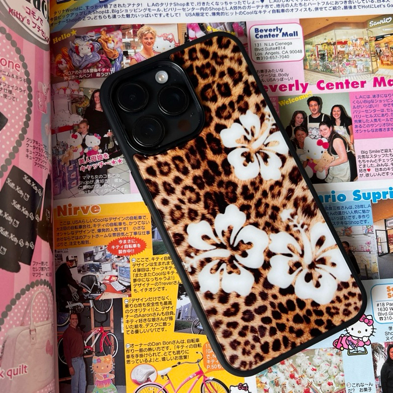(Pre-Order) Another Hill Case - Leopard Hibiscus
