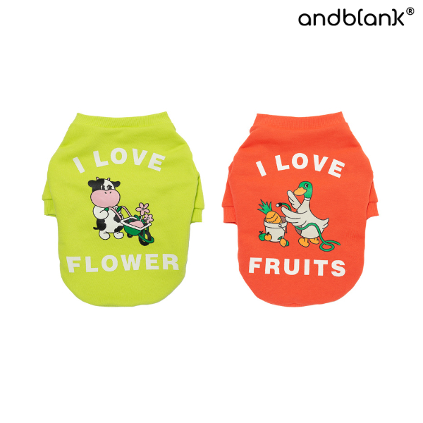 andblank® - Sweatshirt Sunday Duck / Milk Cow Sweats