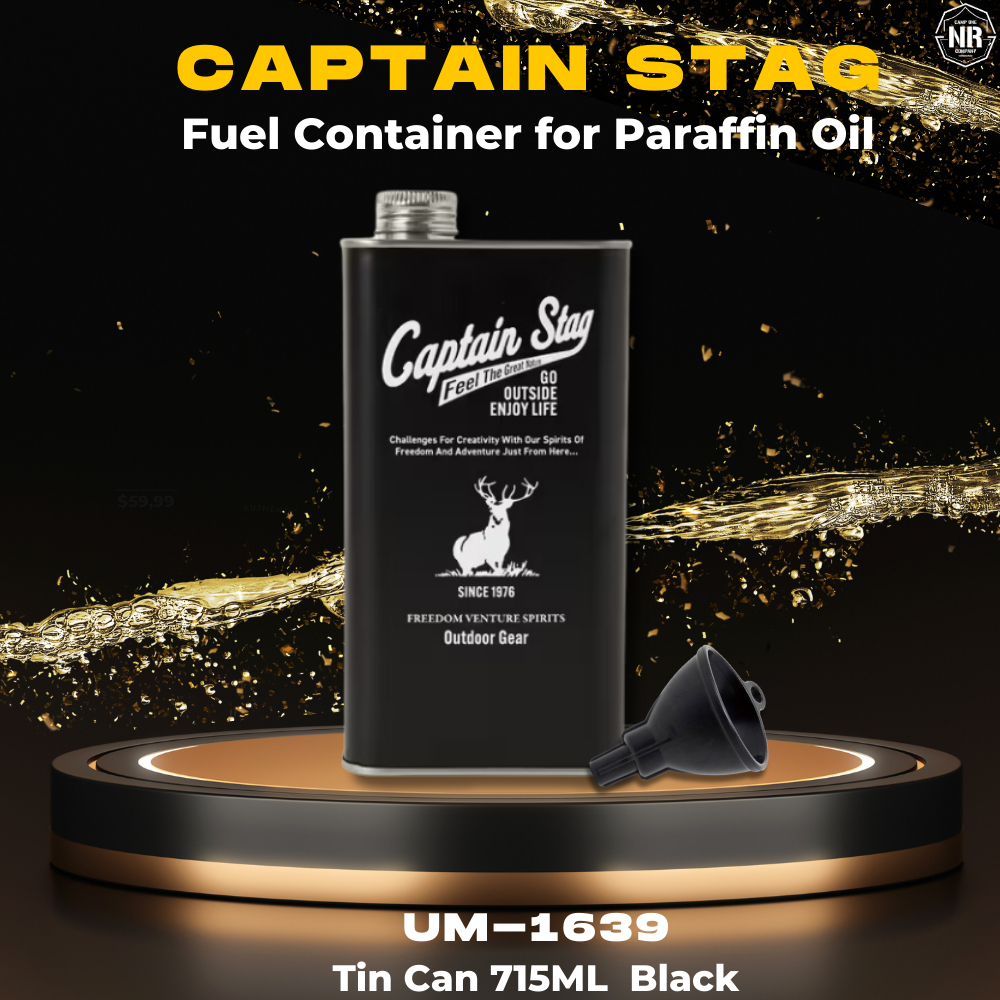 [ส่งด่วน/ส่งไว/จัดส่งทุกวัน] CAPTAIN STAG UM-1639 ขวดใส่น้ำมันพร้อมกรวย แกลลอนน้ำมันตะเกียงแคมป์ปิ้ง