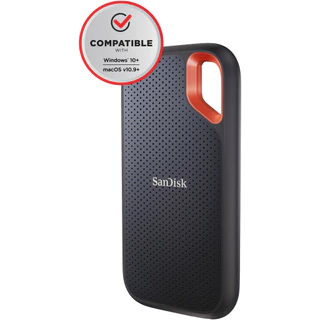 SanDisk Extreme Portable SSD (SDSSDE61) Read speed up to 1050MB/s, Write speed up to 1000MB/s
