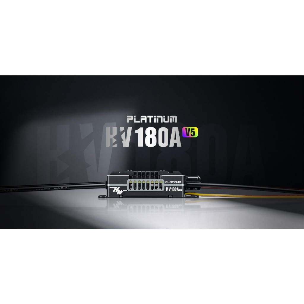 ESC HOBBYWING Platinum 180A HV V5 ESC