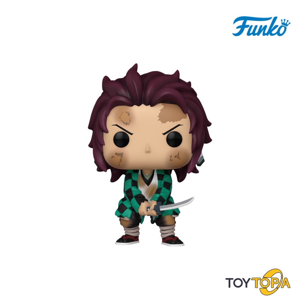 Funko POP! (72613) - Tanjiro Kamado (Training ver.) POP! Animation: Demon Slayer