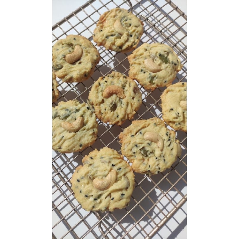 คุกกี้ธัญพืช cookies homemade(pure butter)