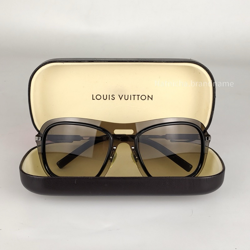 แว่นกันแดด used lv Empulsion Noir sunglasses💯