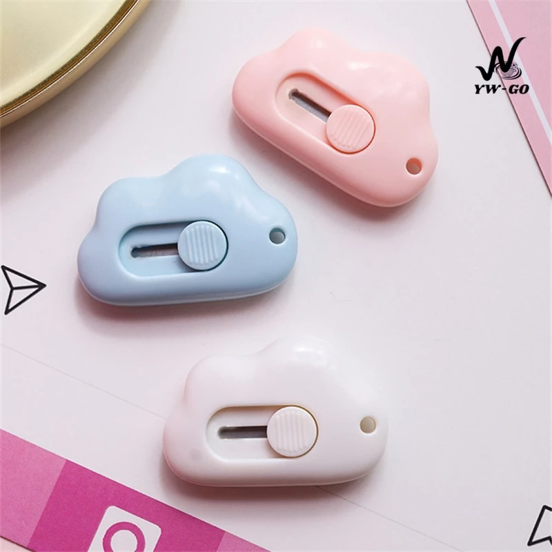คัตเตอร์พกพาขนาดจิ๊ว คัตเตอร์ตัดกระดาษ มินิคัตเตอร์ (พร้อมส่งค่ะ)MINIคัตเตอร์ก้อนเมฆG2672 thumbnail 7