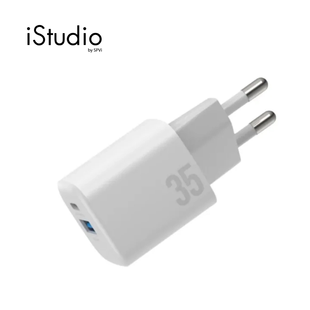 ENERGEA AMPCHARGE GAN35, 1C1A WALL CHARGER,35W (TH) - WHITE