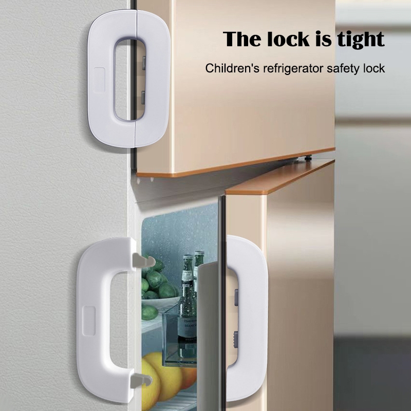 ตัวล็อคตู้เย็น ตัวล็อกตู้เสื้อผ้า เพื่อความปลอดภัย สําหรับเด็ก ที่ล็อคตู้