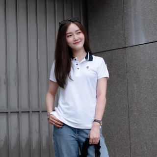 POLOLAND เสื้อโปโลหญิงทรงเข้ารูป รุ่นคลาสสิก II - สีขาว (2 ส…