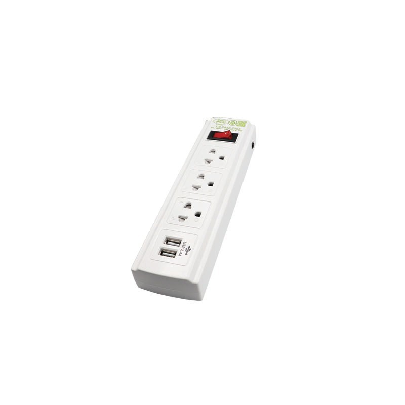 DATA ปลั๊กไฟ ดาต้า 3 ช่อง  1 สวิตช์ 2 USB สาย 3 เมตร ปลั๊กพ่วง ปลั้กไฟ มอก แท้ ปลั๊กสามตา ปลั๊กไฟ รางปลั๊กไฟ มาตรฐาน มอก
