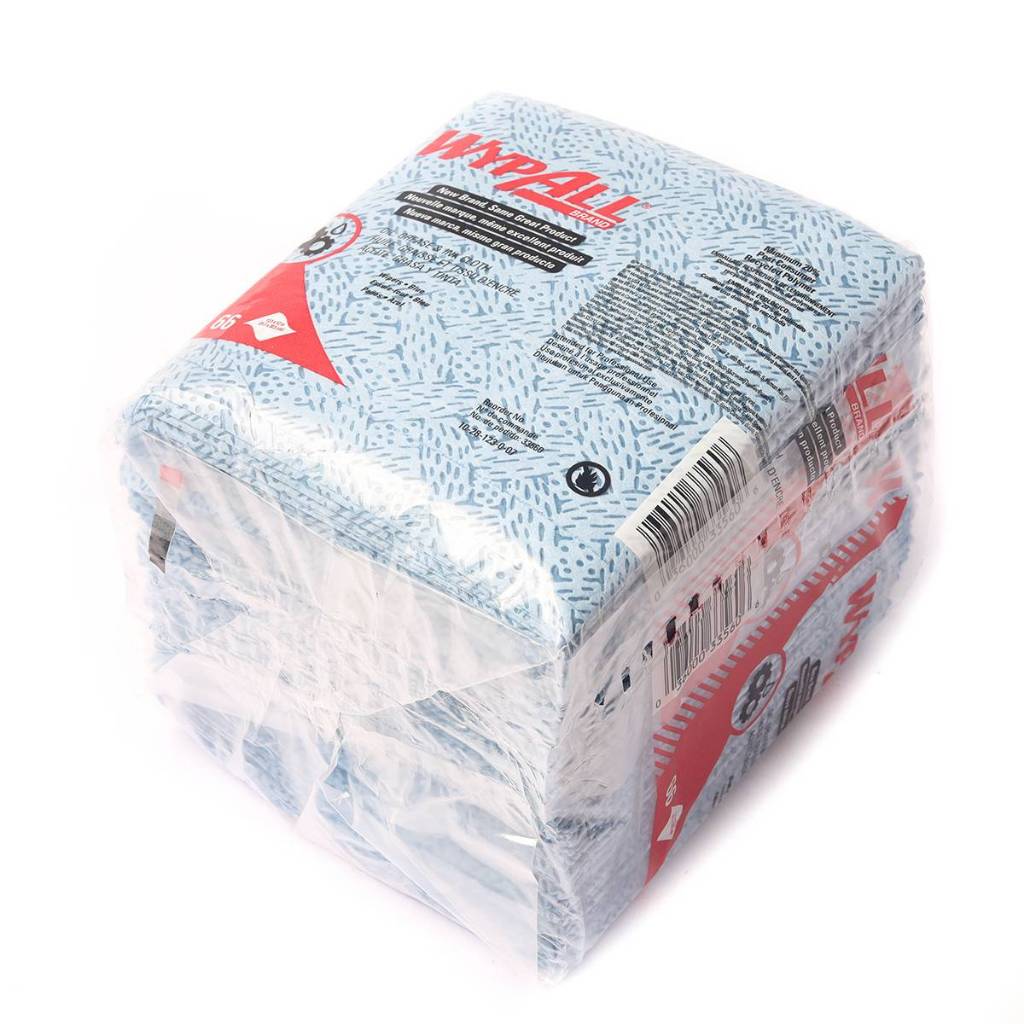 เช็ดทำความสะอาดสำหรับงานอุตสาหกรรม สีฟ้า คิมเบอร์ลี่ย์-คล๊าค (KIMBERLY CLARK) รุ่น 33560 WYPALL ขนาด