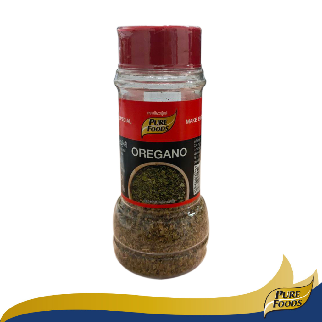 ออริกาโน่ Oregano ขนาด 20 กรัม สำหรับ โรยพิซซ่า พาสต้า สปาเก็ตตี้ ผักโขมอบชีส