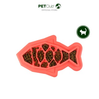 [PETClub] Outward Hound Petstages Fishie Fun Feed Mat - ชามอ…