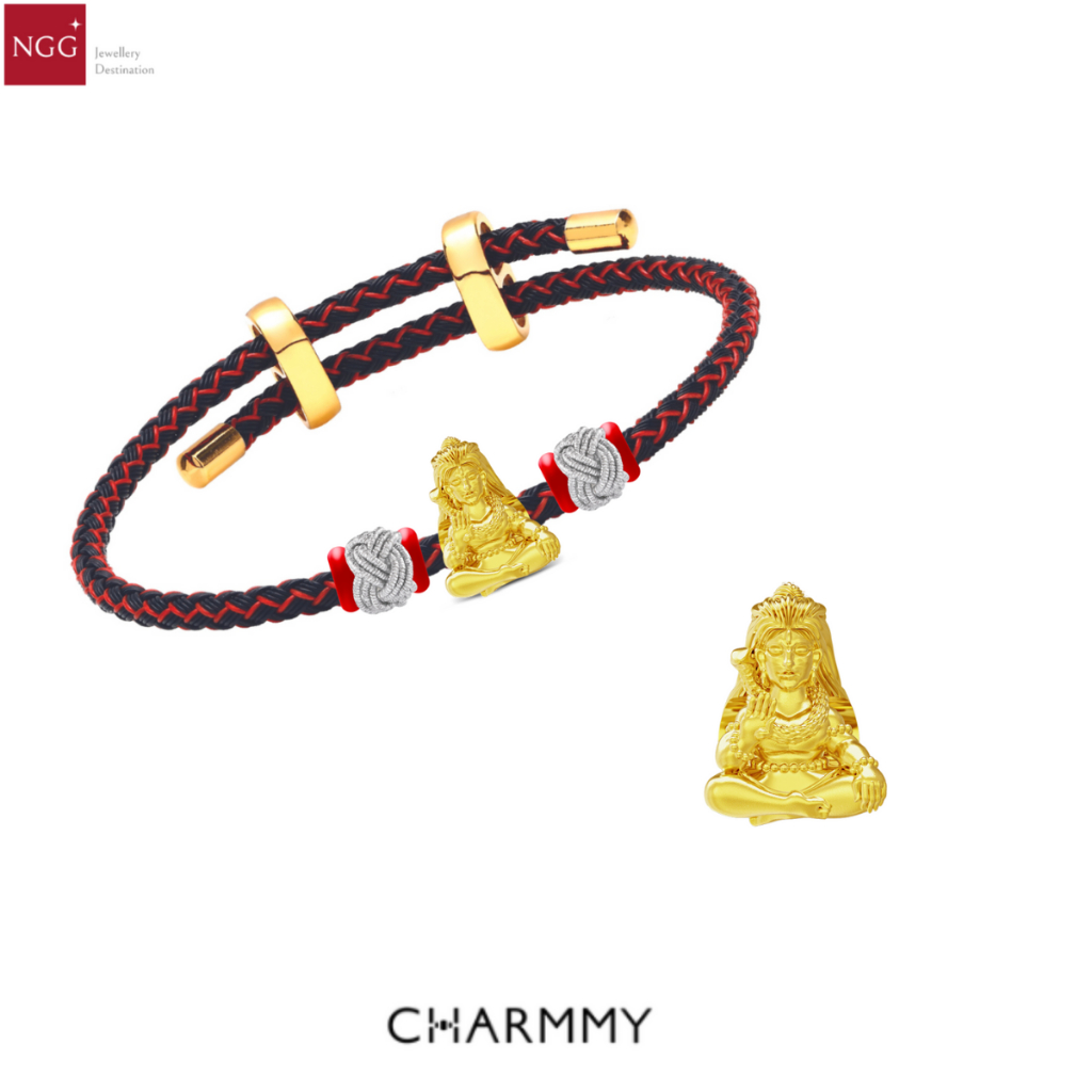 CHARMMY Mahadeva shiva-พระศิวะ ทองคำแท้ 99.9%  (มีใบรับประกัน)