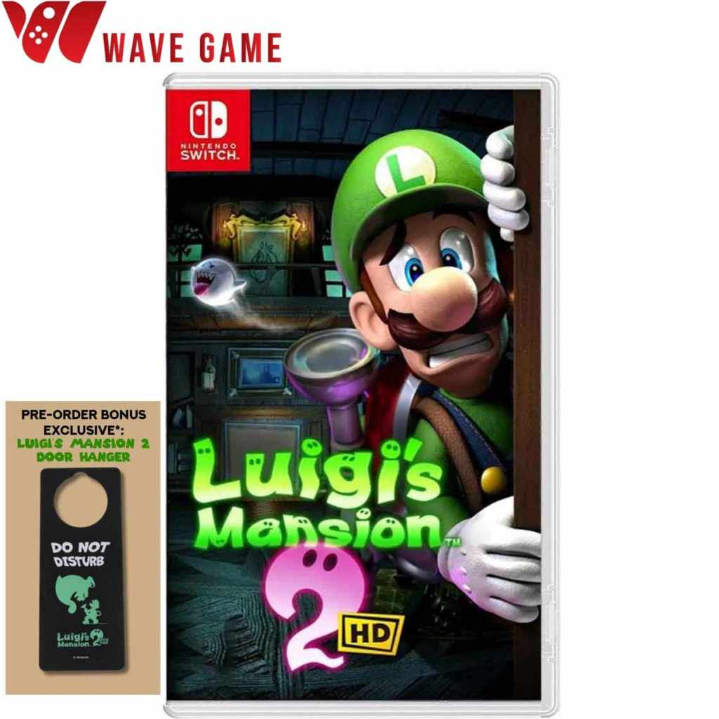 nintendo switch luigi's mansion 2 hd ( english aisa )