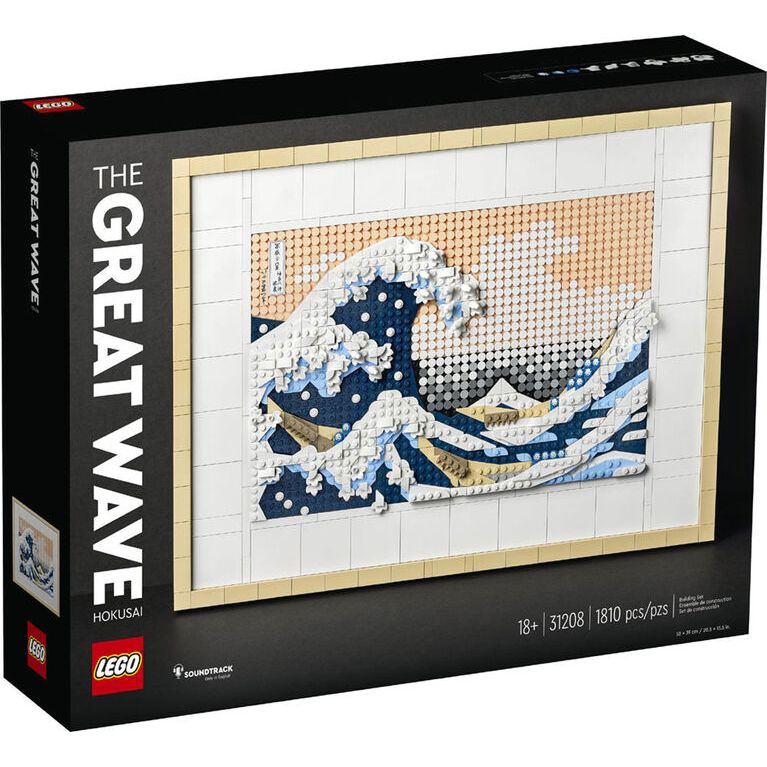 LEGO Art Hokusai - The Great Wave Building Kit 31208