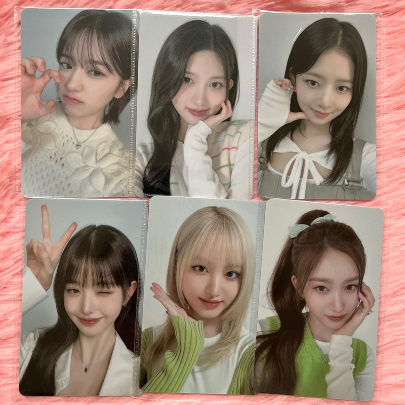 IVE papajohn Photocard ไม่แกะพลาสติก