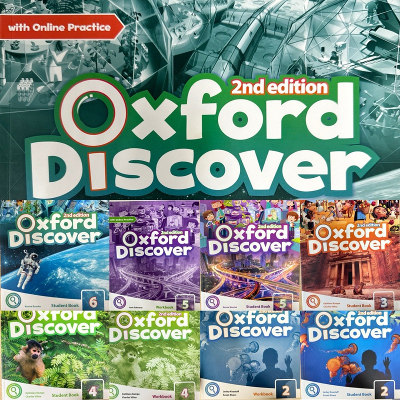 Oxford Discover 2nd edition students book/work book2-6