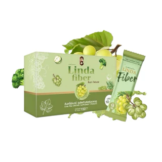ลินดา ไฟเบอร์ Linda Fiber 1 กล่อง มี 10 ซอง